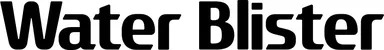 Produktbeispiel Schriftzug - Water Blister