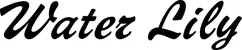Produktbeispiel Schriftzug - Water Lily