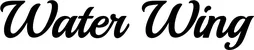 Produktbeispiel Schriftzug - Water Wing
