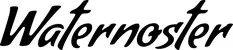 Produktbeispiel Schriftzug - Waternoster