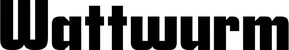 Produktbeispiel Schriftzug - Wattwurm