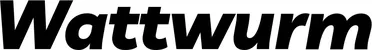 Produktbeispiel Schriftzug - Wattwurm