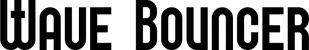 Produktbeispiel Schriftzug - Wave Bouncer