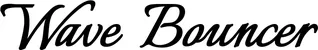 Produktbeispiel Schriftzug - Wave Bouncer