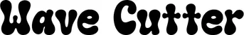 Produktbeispiel Schriftzug - Wave Cutter