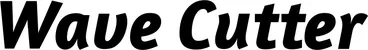 Produktbeispiel Schriftzug - Wave Cutter