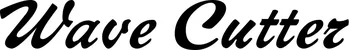 Produktbeispiel Schriftzug - Wave Cutter