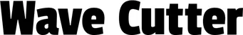 Produktbeispiel Schriftzug - Wave Cutter