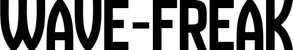 Produktbeispiel Schriftzug - Wave-Freak