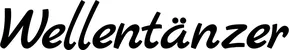 Produktbeispiel Schriftzug - Wellentänzer