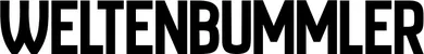 Produktbeispiel Schriftzug - Weltenbummler