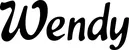 Produktbeispiel Schriftzug - Wendy