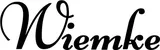 Produktbeispiel Schriftzug - Wiemke