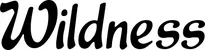 Produktbeispiel Schriftzug - Wildness