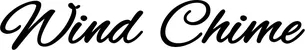 Produktbeispiel Schriftzug - Wind Chime