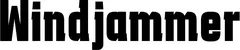 Produktbeispiel Schriftzug - Windjammer
