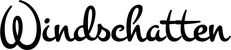 Produktbeispiel Schriftzug - Windschatten