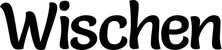 Produktbeispiel Schriftzug - Wischen