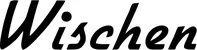 Produktbeispiel Schriftzug - Wischen