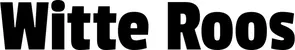 Produktbeispiel Schriftzug - Witte Roos