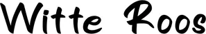 Produktbeispiel Schriftzug - Witte Roos