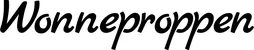Produktbeispiel Schriftzug - Wonneproppen
