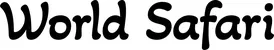 Produktbeispiel Schriftzug - World Safari