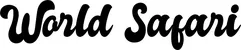 Produktbeispiel Schriftzug - World Safari