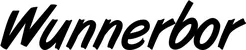 Produktbeispiel Schriftzug - Wunnerbor