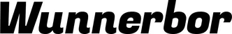 Produktbeispiel Schriftzug - Wunnerbor