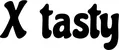 Produktbeispiel Schriftzug - X tasty