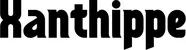 Produktbeispiel Schriftzug - Xanthippe