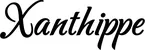 Produktbeispiel Schriftzug - Xanthippe