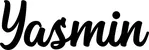 Produktbeispiel Schriftzug - Yasmin