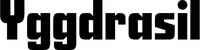 Produktbeispiel Schriftzug - Yggdrasil
