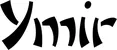 Produktbeispiel Schriftzug - Ymir