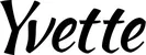 Produktbeispiel Schriftzug - Yvette