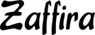 Produktbeispiel Schriftzug - Zaffira