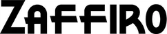 Produktbeispiel Schriftzug - Zaffiro