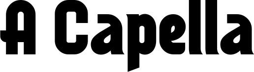 Vorschau des Bootsnamens "A Capella" als Schriftzug für "Style Neu 32"