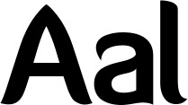 Vorschau des Bootsnamens "Aal" als Schriftzug für "Style Normal 06"