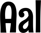 Vorschau des Bootsnamens "Aal" als Schriftzug für "Bootsbeschriftung Neu 68"