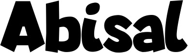 Vorschau des Bootsnamens "Abisal" als Schriftzug für "Style Neu 48"