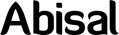 Vorschau des Bootsnamens "Abisal" als Schriftzug für "Bootsbeschriftung Normal 06"