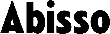 Vorschau des Bootsnamens "Abisso" als Schriftzug für "Bootsbeschriftung Fett 24"
