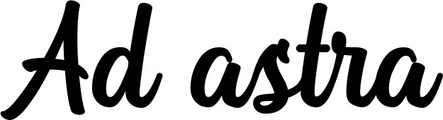 Bootsname 'Ad astra' angezeigt als 'Bootsbeschriftung Klassisch 43'