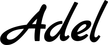 Bootsname 'Adel' angezeigt als 'Bootsbeschriftung Klassisch 45'