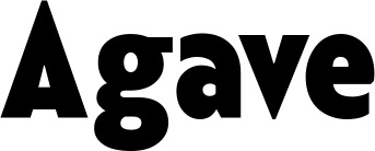 Vorschau des Bootsnamens "Agave" als Schriftzug für "Bootsbeschriftung Fett 24"