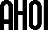 Vorschau des Bootsnamens "AHOI" als Schriftzug für "Bootsbeschriftung Neu 43"