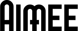 Vorschau des Bootsnamens "Aimee" als Schriftzug für "Bootsbeschriftung Neu 43"